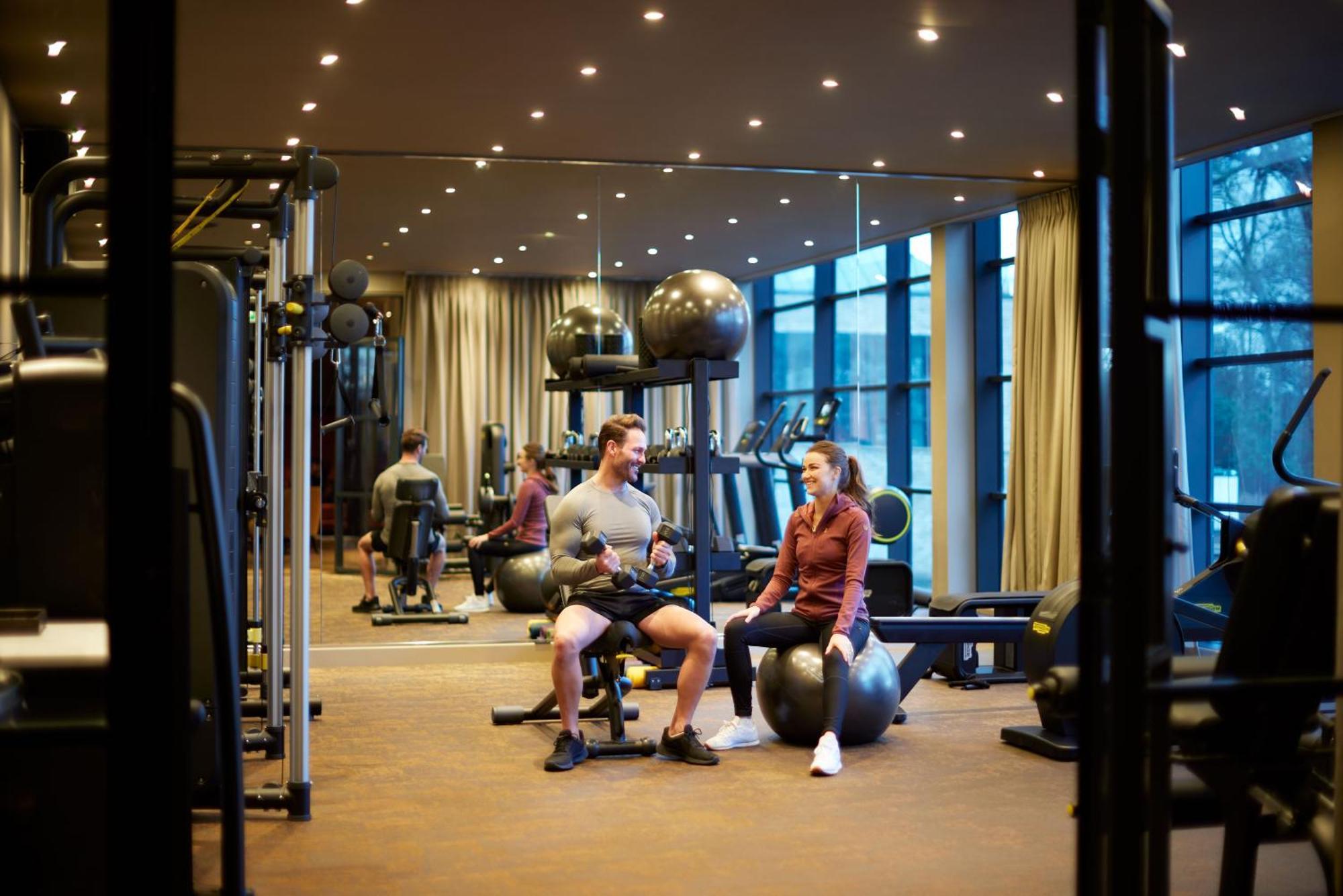 Schloss Roxburghe, Part Of Destination By Hyatt Kültér fotó The gym at the hotel