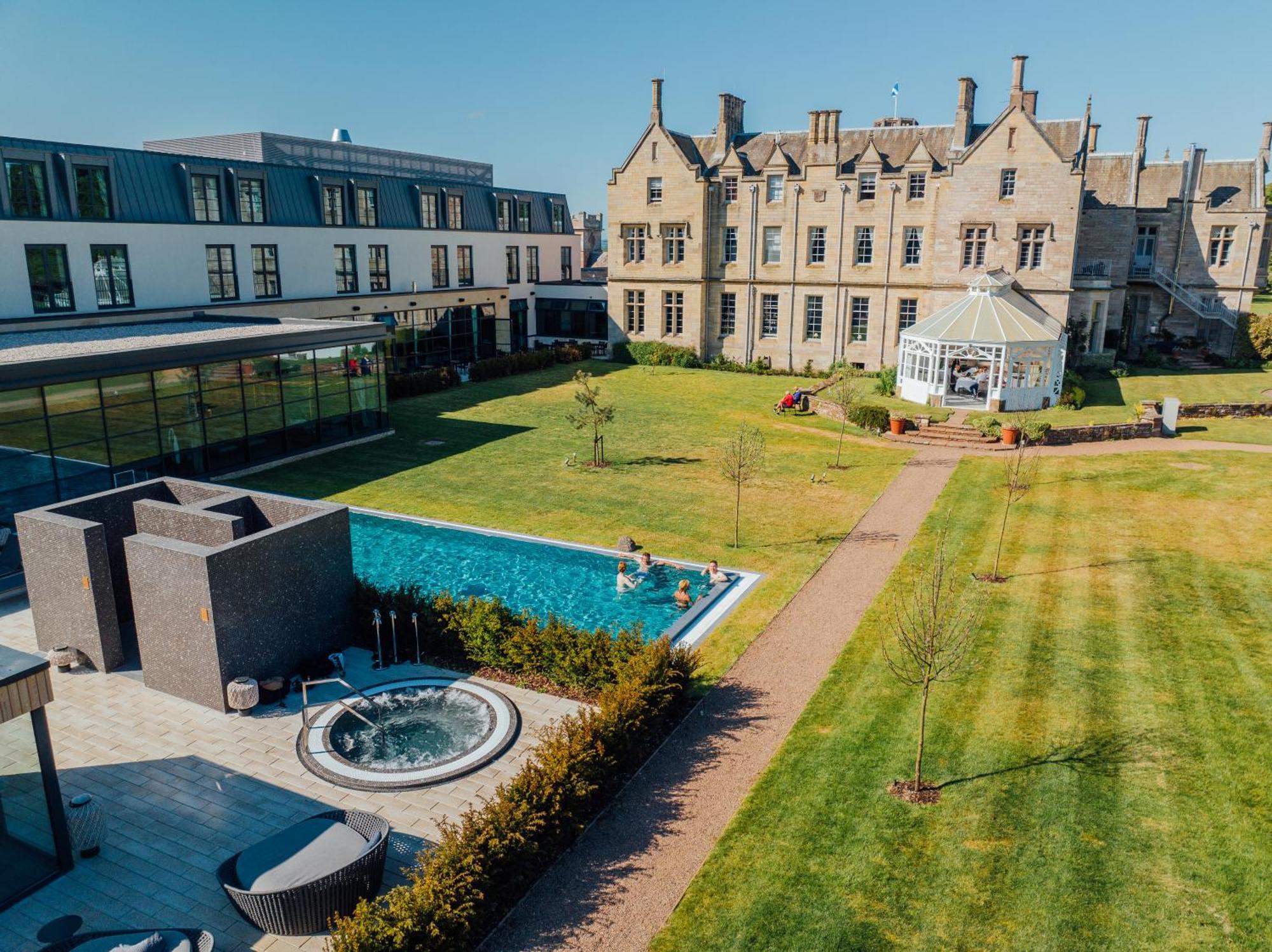 Schloss Roxburghe, Part Of Destination By Hyatt Kültér fotó The hotel's spa